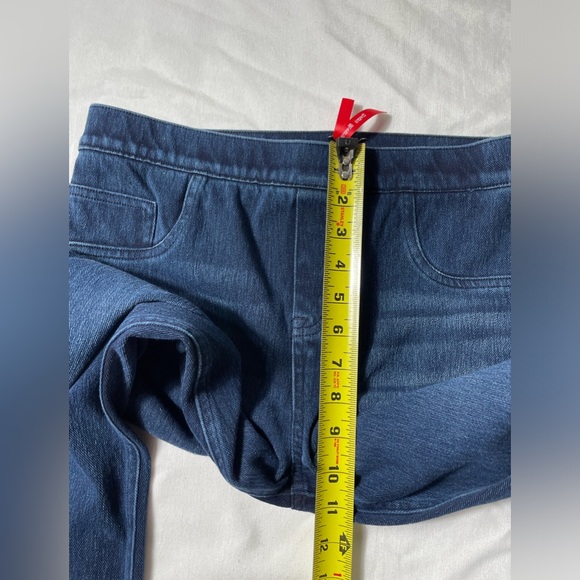 Spanx Ankle Skinny Jean Jegging Blue Womens size Large - Picture 4 of 7
